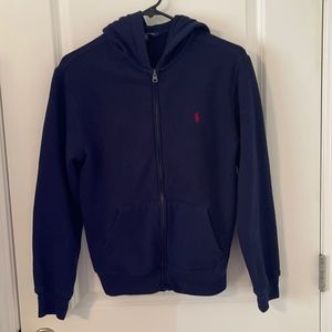SOLD! Boys Blue Polo Hoodie